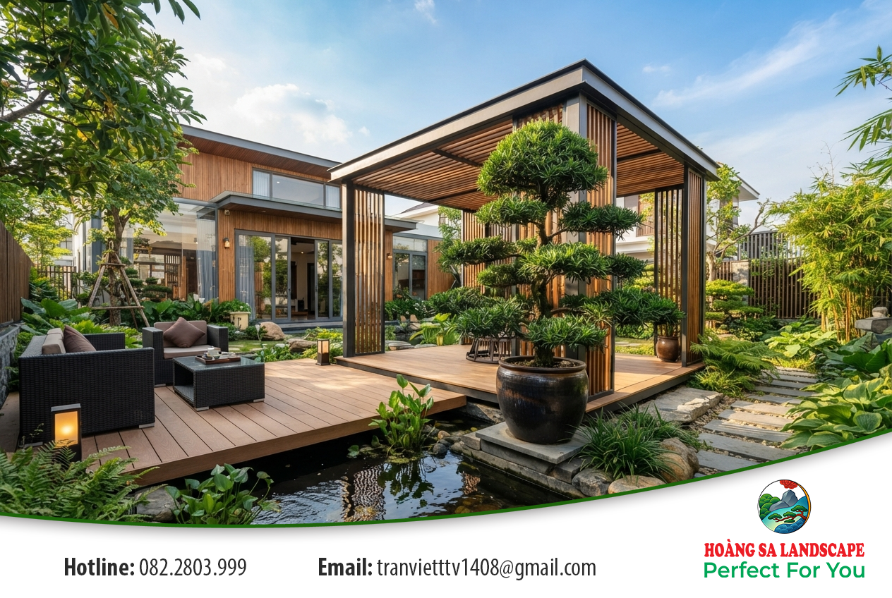 Những yếu tố ảnh hưởng đến tuổi thọ của công trình sân vườn