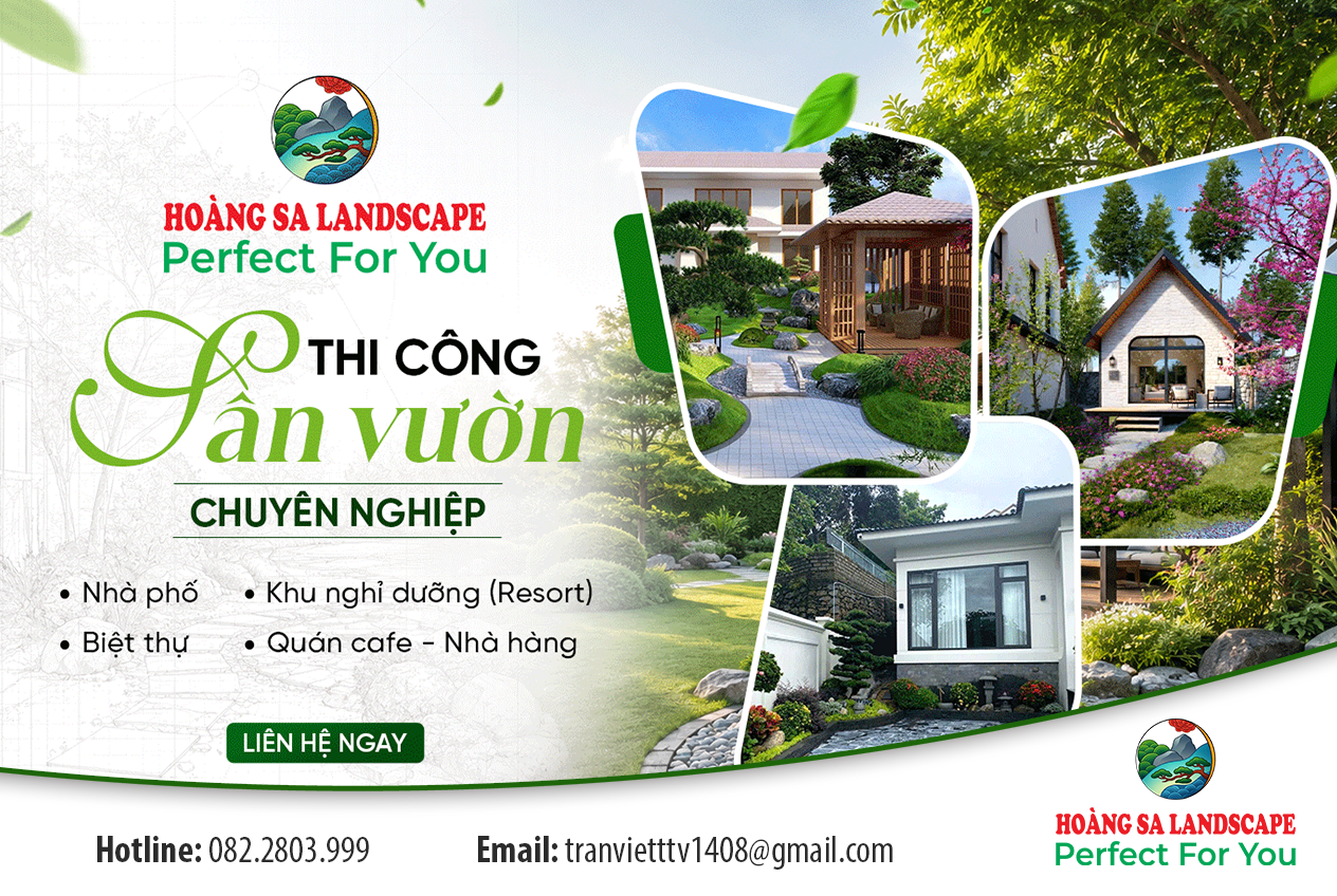 Đơn vị cung cấp cây cảnh cao cấp và thiết kế sân vườn uy tín